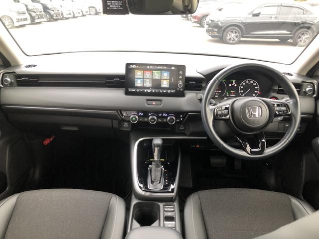 ヴェゼル ｅ：ＨＥＶＺ　純正ナビ　ＥＴＣ　前後ドラレコ　ブラインドスポットインフォメーション　ＬＥＤ　アルミホイール　衝突回避支援ブレーキ機能　１オナ　スマキ　Ｐトランク　フルオートエアコン　Ｄレコ　エアバッグ　Ｒカメ　禁煙（2枚目）