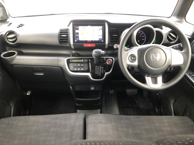 Ｎ－ＢＯＸ Ｇ・Ｌパッケージ　ナビ　両側電動ドア　ワンオーナー　禁煙車　バックカメラ　左右電動スライドドア　ＷＡＢ　キーフリーシステム　イモビ　１セグＴＶ　整備点検記録簿　ＰＳ　スマートキー・プッシュスタート　フルオートエアコン（2枚目）