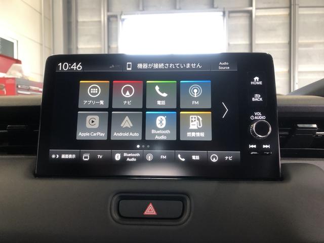 ヴェゼル ｅ：ＨＥＶＺ　試乗車アップ　純正ナビ　ＥＴＣ　ドラレコ　ＬＥＤ　シートヒーター　地上デジタル　ＵＳＢ入力　ハンズフリーテールゲート　シートＨ　サイドエアＢ　禁煙車両　ダブルエアコン　パークセンサー　リヤカメラ（6枚目）