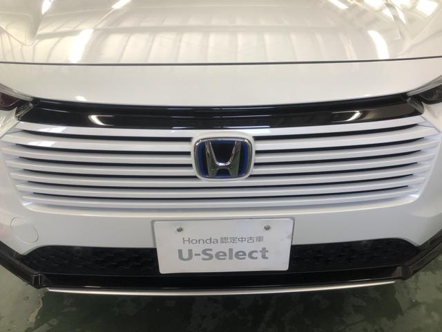 ヴェゼル ｅ：ＨＥＶＺ　試乗車アップ　純正ナビ　ＥＴＣ　ドラレコ　ＬＥＤ　シートヒーター　地上デジタル　ＵＳＢ入力　ハンズフリーテールゲート　シートＨ　サイドエアＢ　禁煙車両　ダブルエアコン　パークセンサー　リヤカメラ（48枚目）