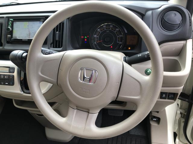 Ｎ－ＷＧＮ Ｇ　ナビ　ワンオーナー　禁煙車　スマートキー　エコアイドル　１オーナー車　キーレス　オートエアコン　ワンセグ　ベンチシート　パワーウィンドウ　パワーステアリング　運転席エアバッグ　整備記録簿（6枚目）