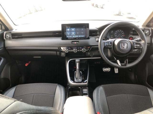 ヴェゼル e:HEVZ 純正ディスプレイオーディオ ETC ドラレコ ブラインドスポットインフォメーション LED アルミホイール USB入力 ハンズフリーテールゲート ワンオーナ- シートH サイドエアB 禁煙車両 ESC(2枚目)