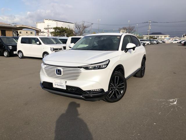 ヴェゼル e:HEVZ 純正ディスプレイオーディオ ETC ドラレコ ブラインドスポットインフォメーション LED アルミホイール USB入力 ハンズフリーテールゲート ワンオーナ- シートH サイドエアB 禁煙車両 ESC(41枚目)