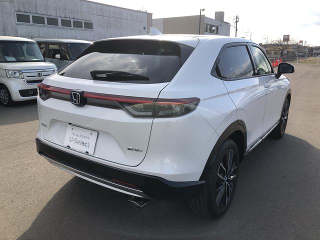 ヴェゼル e:HEVZ 純正ディスプレイオーディオ ETC ドラレコ ブラインドスポットインフォメーション LED アルミホイール USB入力 ハンズフリーテールゲート ワンオーナ- シートH サイドエアB 禁煙車両 ESC(43枚目)