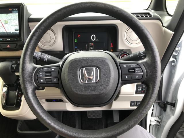 Ｎ－ＢＯＸ ベースグレード　純正ナビ　ＥＴＣ　前後ドラレコ　ＬＥＤ　両側電動ドア　アイスト　１オナ　地デジＴＶ　誤発信抑制機能　キーレスエントリー　前席シートヒーター　ＵＳＢポート　バックカメラ付　スマートキ　運転席エアバッグ（10枚目）