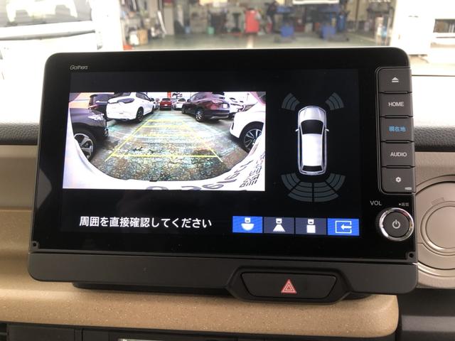 Ｎ－ＢＯＸ ベースグレード　試乗車アップ　純正ナビ　ドラレコ　片側電動ドア　ＬＥＤ　シートヒーター　ＥＣＯＮ　Ｓヒーター　ブレーキサポート　ＤＶＤ再生可　キーフリーシステム　禁煙　盗難防止装置　パワーウインドー　ナビＴＶ　ＵＳＢ（7枚目）