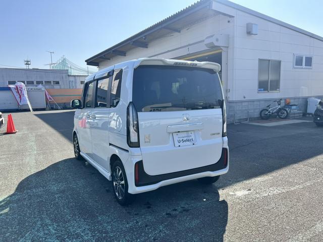 N-BOXカスタム ベースグレード 試乗車アップ 純正ナビ ETC 片側電動ドア LED アルミホイール ベンチシ-ト アクティブクルーズ 禁煙 フルセグ対応 前席シートヒーター 1オーナー USB 運転席エアバッグ Bモニター ESC(31枚目)