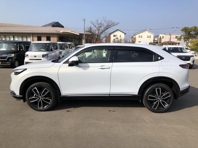 ヴェゼル ｅ：ＨＥＶＺ　純正ナビ　ＥＴＣ　前後ドラレコ　ブラインドスポットインフォメーション　ＬＥＤ　アルミホイール　ワンオーナー車　パワーＲゲート　盗難防止　スマートキ－　オートライト　キーフリーシステム　禁煙　ＶＳＡ（48枚目）