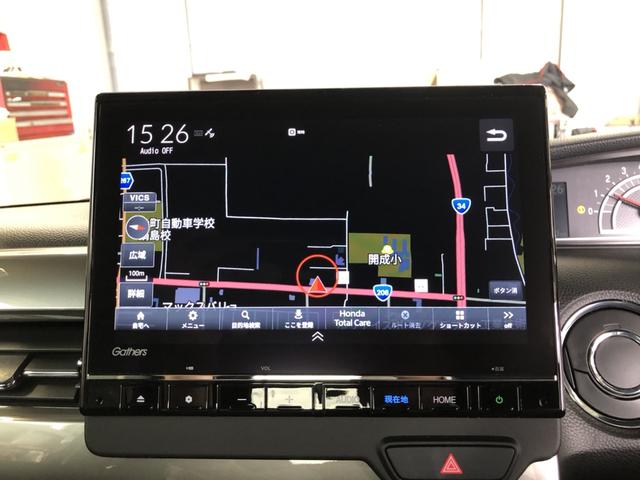 Ｎ－ＢＯＸカスタム Ｌスタイル＋ブラック　純正ナビ　ＥＴＣ　ドラレコ　シートヒーター　ＬＥＤ　アルミホイール　禁煙　ワンオ－ナ－　シティブレーキアクティブシステム　リアカメラ　パワステ　シ－トヒ－タ－　ＡＢＳ　フルセグ　ナビ＆ＴＶ　クルコン（4枚目）