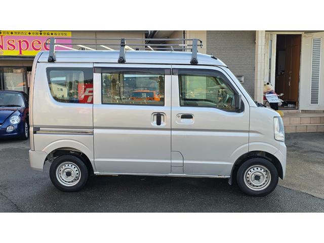 エブリイ PA 全国対応2年保証 ハイルーフ ルーフキャリア インパネ5速マニュアル 法人ワンオーナー 2(4)人 250(350kg) 2WD エアコン パワステ エアバッグ(5枚目)