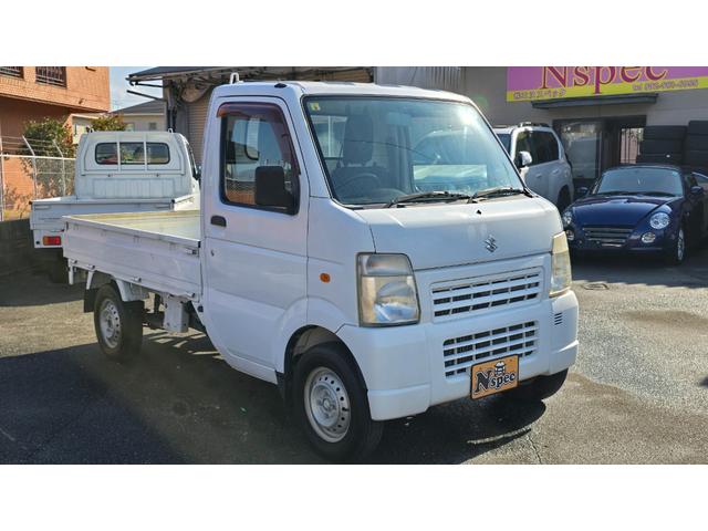 キャリイトラック ＫＣエアコン・パワステ　全国対応２年保証　オートマ　２ＷＤ　エアコン　パワステ　三方開　タイミングチェーン　積載量３５０ｋｇ　純正ラジオ（3枚目）