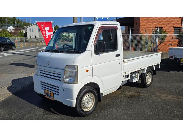 キャリイトラック ＫＣエアコン・パワステ　全国対応２年保証　オートマ　２ＷＤ　エアコン　パワステ　三方開　タイミングチェーン　積載量３５０ｋｇ　純正ラジオ（4枚目）