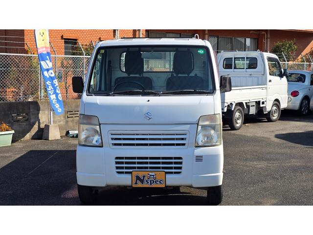 キャリイトラック ＫＣエアコン・パワステ　全国対応２年保証　オートマ　２ＷＤ　エアコン　パワステ　三方開　タイミングチェーン　積載量３５０ｋｇ　純正ラジオ（8枚目）