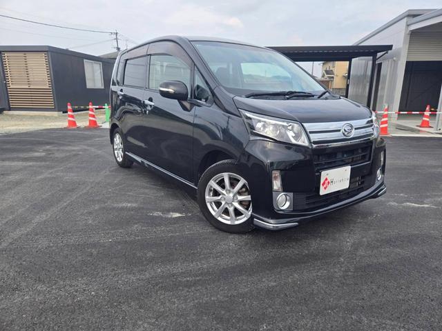 ムーヴ  カスタムX 車検整備2年付 スマートキー プッシュスタートボタン アルミホイール ミラーウィンカー(3枚目)