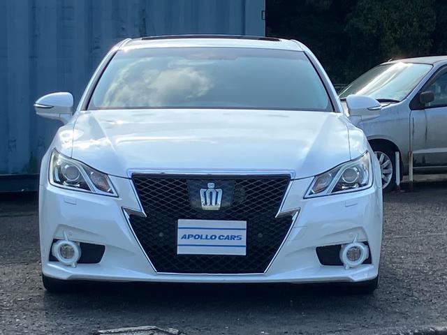 クラウンハイブリッド アスリートG 革シート/サンルーフ/ナビ/フルセグ/DVD再生/Bluetooth/バックカメラ/ETC/クルーズコントロール/パワーシート/スマートキー(4枚目)