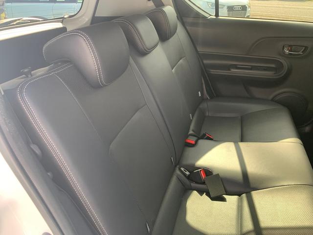 アクア Ｇソフトレザーセレクション　衝突被害軽減ブレーキ／レーンキープアシスト／ナビ／フルセグ／バックカメラ／ＤＶＤ再生／ＥＴＣ／Ｂｌｕｅｔｏｏｔｈ／ＬＥＤヘッドライト／スマートキー／クルーズコントロール（3枚目）