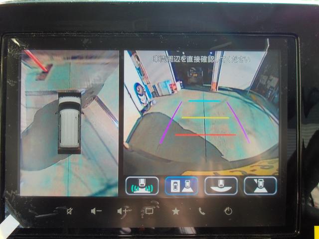 スペーシアギア ハイブリッドＸＺ　ターボ　９インチナビ／全方位バックモニター／両側電動スライドドア／シートヒーター左右／ハンドルヒーター／ＬＥＤライト（20枚目）