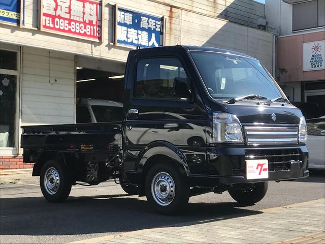 KCスペシャル 保証付 届出済未使用車 禁煙車 5速MT 三方開 衝突被害軽減ブレーキ オートマチックハイビーム オートライト キーレス 純正ラジオ 運転席エアバッグ 助手席エアバッグ ABS(3枚目)