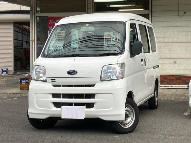 サンバーバン ＶＢ　／２ＷＤ／ＡＴ４速／ハイルーフ／エアコン／パワステ／ダブルエアバッグ／両側スライドドア／スペアキー／型式Ｓ３２１Ｂ／リアワイパー／取説（2枚目）