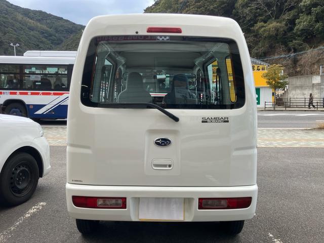 サンバーバン ＶＢ　／２ＷＤ／ＡＴ４速／ハイルーフ／エアコン／パワステ／ダブルエアバッグ／両側スライドドア／スペアキー／型式Ｓ３２１Ｂ／リアワイパー／取説（6枚目）