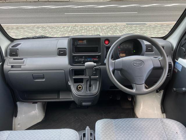 サンバーバン ＶＢ　／２ＷＤ／ＡＴ４速／ハイルーフ／エアコン／パワステ／ダブルエアバッグ／両側スライドドア／スペアキー／型式Ｓ３２１Ｂ／リアワイパー／取説（12枚目）