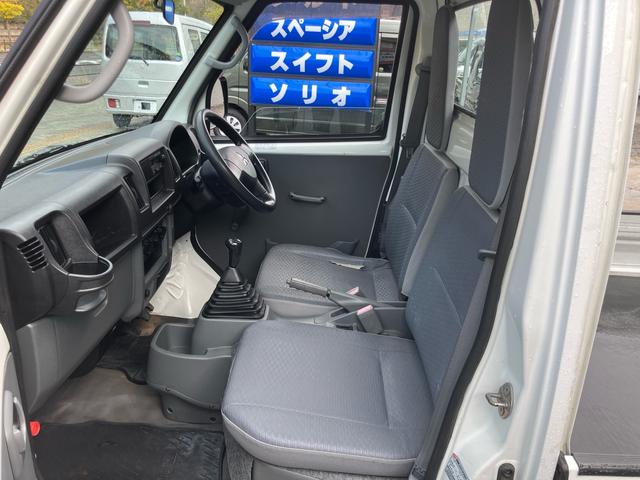 ミニキャブトラック 　三方開／５速マニュアル／エアコン／パワステ／鳥居／荷台ラバーマット／ゲートチェーン／２ＷＤ／型式Ｕ６１Ｔ／軽トラック／ＡＭラジオ（16枚目）