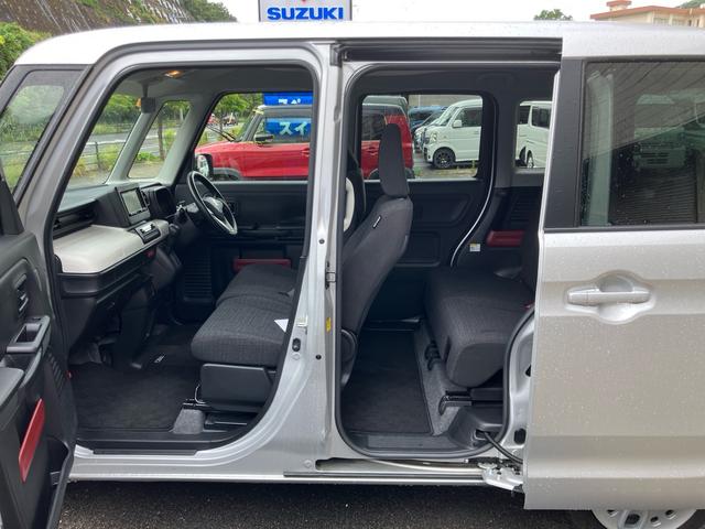 スペーシア ハイブリッドＧ　／衝突被害軽減ブレーキ／車線逸脱警報／障害物センサー／アイドリングストップ／ＳＤナビ／ワンセグＴＶ／バックカメラ／Ｂｌｕｅｔｏｏｔｈ／ＤＶＤ再生／ＵＳＢケーブル／スマートキー２個／両側スライドドア（35枚目）