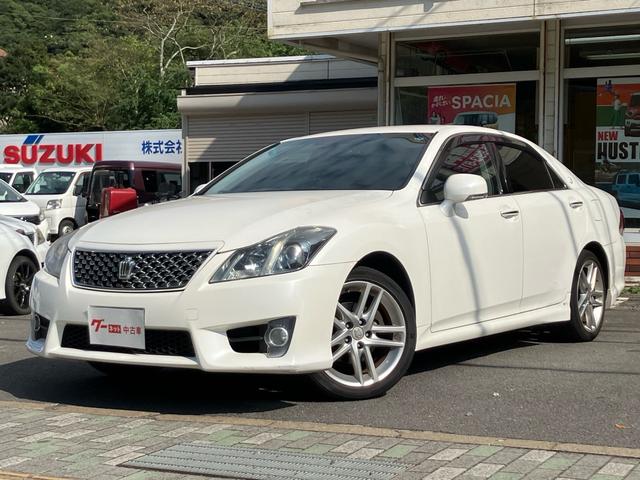 クラウン アスリート　スペシャルナビパッケージ　ナビ・ワンセグＴＶ／バックカメラ／ＣＤ・ＤＶＤ再生／ドライブレコーダー／クルーズコントロール／ＥＴＣ／１８インチアルミホイール／プッシュスタート／スマートキー（9枚目）