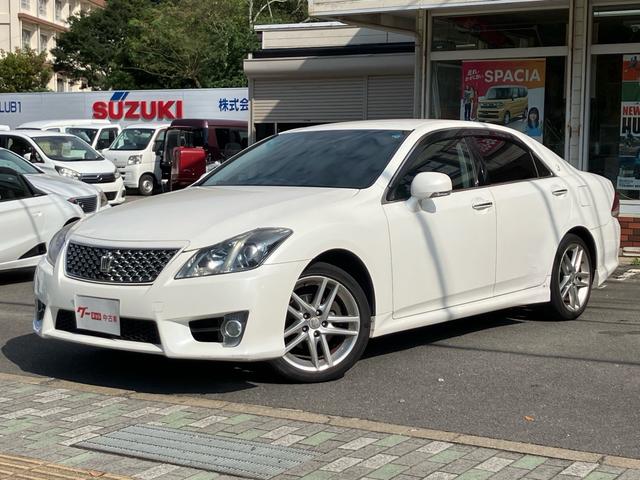 クラウン アスリート　スペシャルナビパッケージ　ナビ・ワンセグＴＶ／バックカメラ／ＣＤ・ＤＶＤ再生／ドライブレコーダー／クルーズコントロール／ＥＴＣ／１８インチアルミホイール／プッシュスタート／スマートキー（39枚目）