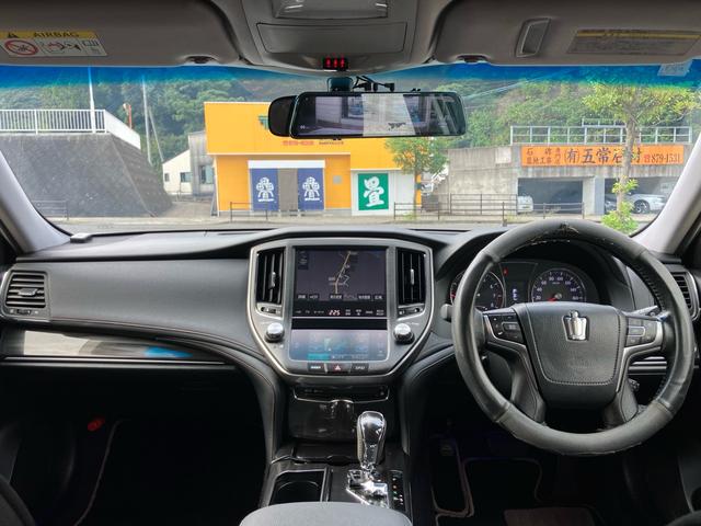 クラウン アスリートＳ　ＥＴＣ／Ｂｌｕｅｔｏｏｔｈ接続／ＣＤ・ＤＶＤ再生／バックカメラ／エアロ／１８インチアルミホイール／スマートキー／プッシュスタート／パワーシート（2枚目）