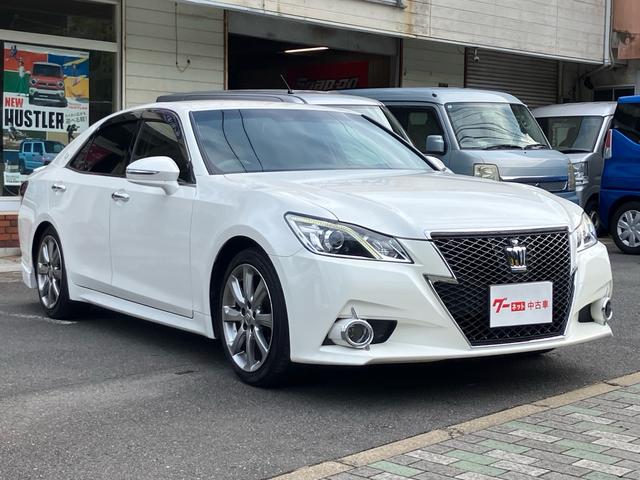 クラウン アスリートＳ　ＥＴＣ／Ｂｌｕｅｔｏｏｔｈ接続／ＣＤ・ＤＶＤ再生／バックカメラ／エアロ／１８インチアルミホイール／スマートキー／プッシュスタート／パワーシート（6枚目）
