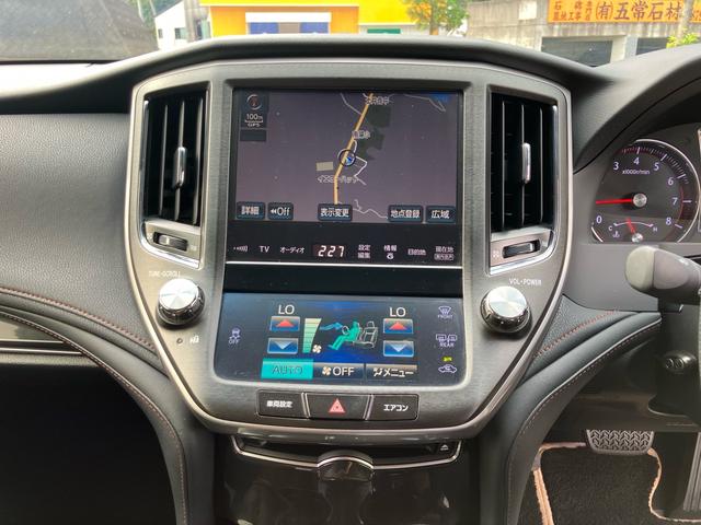 クラウン アスリートＳ　ＥＴＣ／Ｂｌｕｅｔｏｏｔｈ接続／ＣＤ・ＤＶＤ再生／バックカメラ／エアロ／１８インチアルミホイール／スマートキー／プッシュスタート／パワーシート（23枚目）