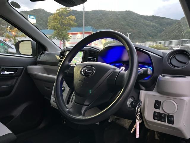 ミライース X リミテッドSAIII ETC/Bluetooth接続/バックカメラ/ナビ・テレビ/キーレスエントリー/CD再生/オートライト/クリアランスソナー/アイドリングストップ/車検整備付き(9枚目)