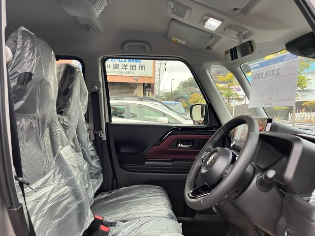スペーシアカスタム ハイブリッドＸＳ　届出済未使用車／ナビ・フルセグＴＶ／Ｂｌｕｅｔｏｏｔｈ接続／パーキングセンサー／ヘッドアップディスプレイ／ＬＥＤヘッドランプ／両側電動スライドドア／ステアリングヒーター／１５インチＡＷ（13枚目）