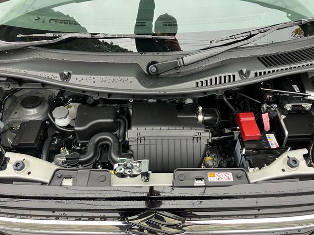 スペーシアカスタム ハイブリッドＸＳ　届出済未使用車／ナビ・フルセグＴＶ／Ｂｌｕｅｔｏｏｔｈ接続／パーキングセンサー／ヘッドアップディスプレイ／ＬＥＤヘッドランプ／両側電動スライドドア／ステアリングヒーター／１５インチＡＷ（45枚目）