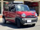 ハスラー Ｘターボ　／４ＷＤ／ＣＶＴ／リフトアップ／社外アルミホイール／ＨＩＤライト／ルーフラック／衝突被害軽減ブレーキ／ナビ／ＴＶ／スマートキー（6枚目）