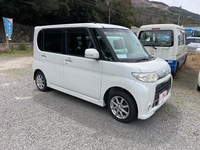タント カスタムＸリミテッド　Ｌ３７５Ｓ後期型　スマキー　電動格納式ドアミラー　セキュリティー　ＡＣ　助手席エアバッグ　パワーウインド　キーレスキー　ＰＳ　エアバック　ＥＴＣ付　ＡＢＳ　エアロ　片側Ｐスライドドア　Ｂモニター（4枚目）