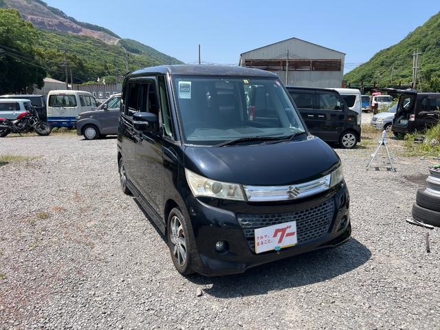 パレットＳＷ ＴＳ　ターボ　両面パワースライド　電動格納式ドアミラー　キーレススタート　イモビライザー　エアロ　助手席エアバッグ　ＡＡＣ　パワステ　エアバック　ＡＢＳ付き　スマ－トキー　ターボモデル　全席ＰＷ（2枚目）