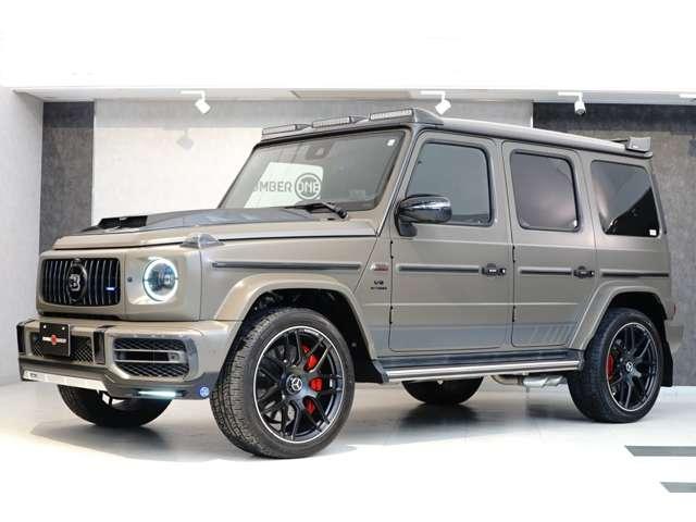 Ｇ６３　マヌファクトゥーアエディション　４ＷＤ　ブラバス　マンソリールーフライト取付済　ブラバスフロントスポイラー　ブラバスルーフスポイラー　純正ＡＭＧ２２インチ７ツインスポークＡＷ　ＡＭＧ強化ブレーキシステム　フリップダウン　ＤＶＤ(5枚目)