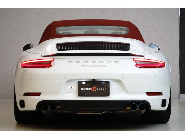 ９１１ ９１１カレラ　カブリオレ　スポーツクロノパッケージ　赤レザー　赤幌　社外チタンマフラー　純正マフラー付き　シートヒーター　カレラ２０ｉｎアルミホイール（11枚目）