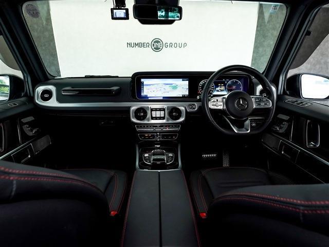Gクラス G350d AMGライン ツートンラッピング ガラスSR ブルメスター AMGスタイルPKG 本革シート 20AW(30枚目)
