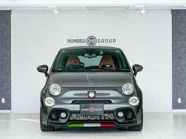 アバルト595 コンペティツィオーネ レコードモンツァマフラー 地デジチューナー アップルカープレイ Sabeit製ハーフレザー(2枚目)