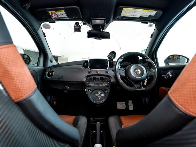 アバルト595 コンペティツィオーネ レコードモンツァマフラー 地デジチューナー アップルカープレイ Sabeit製ハーフレザー(32枚目)