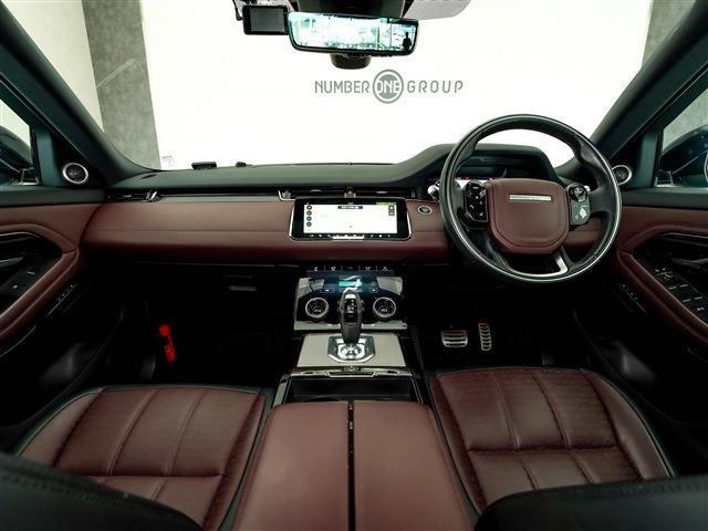 レンジローバーイヴォーク R-ダイナミック HSE ブラックパック パノラマSR アンビエント HUD ブラックルーフ ステアリングヒーター MERIDIAN 20AW(12枚目)