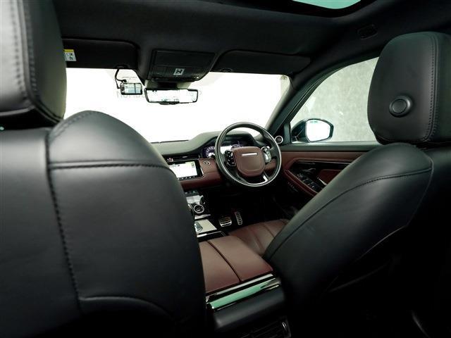 レンジローバーイヴォーク R-ダイナミック HSE ブラックパック パノラマSR アンビエント HUD ブラックルーフ ステアリングヒーター MERIDIAN 20AW(33枚目)