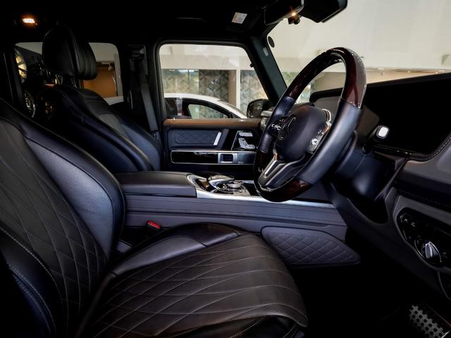 Ｇクラス Ｇ４００ｄ　マヌファクトゥーアエディション　ナイトＰＫＧ　ブラック／グレーダイヤステッチシート　ラグジュアリーＰＫＧ　　ブラックペイント２０ＡＷ（15枚目）