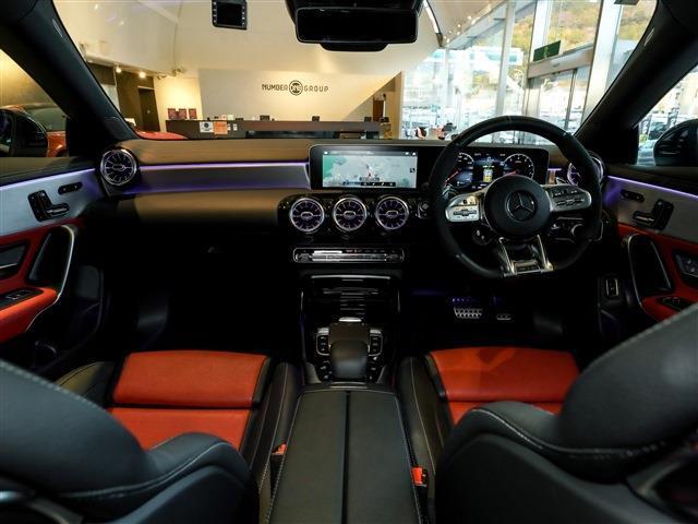 ＣＬＡクラス ＣＬＡ４５　Ｓ　４マチック＋　パノラマＳＲ　ＡＭＧアドバンスドＰＫＧ　ＡＭＧパフォーマンスＰＫＧ　レーダーセーフティーＰＫＧ　ナビＰＫＧ（12枚目）