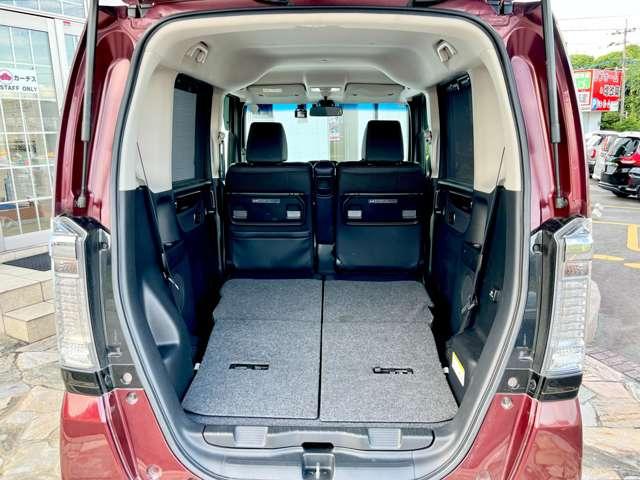 Ｎ－ＢＯＸカスタム Ｇ・ターボＬパッケージ　禁煙車／衝突被害軽減ブレーキ／両側電動スライドドア／純正ナビ／Ｂｌｕｅｔｏｏｔｈ対応／バックカメラ／ＨＩＤヘッドライト／スマートキー／純正１５インチアルミ／クルーズコントロール／パドルシフト／ＥＴＣ／（19枚目）
