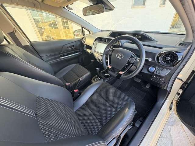 アクア １．５クロスオーバー　５名　★純正ＳＳＤナビ★フルセグＤＴＶ★バックカメラ★ハーフレザーシート★ＬＥＤヘッドライト★スマートキー★純正１６インチアルミ★（22枚目）