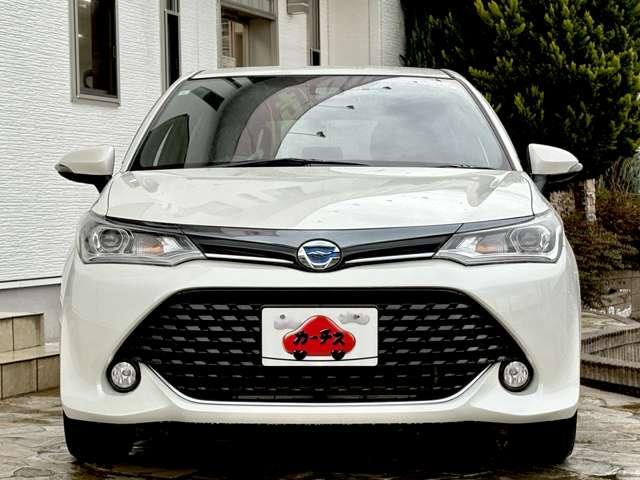 カローラフィールダー １．５ハイブリッドＧ　Ｗ×Ｂ　５名　★禁煙車★ハーフレザー★ＳＳＤナビ★フルセグ★Ｂカメラ★ＥＴＣ★ＬＥＤライト★純正ＡＷ★（4枚目）